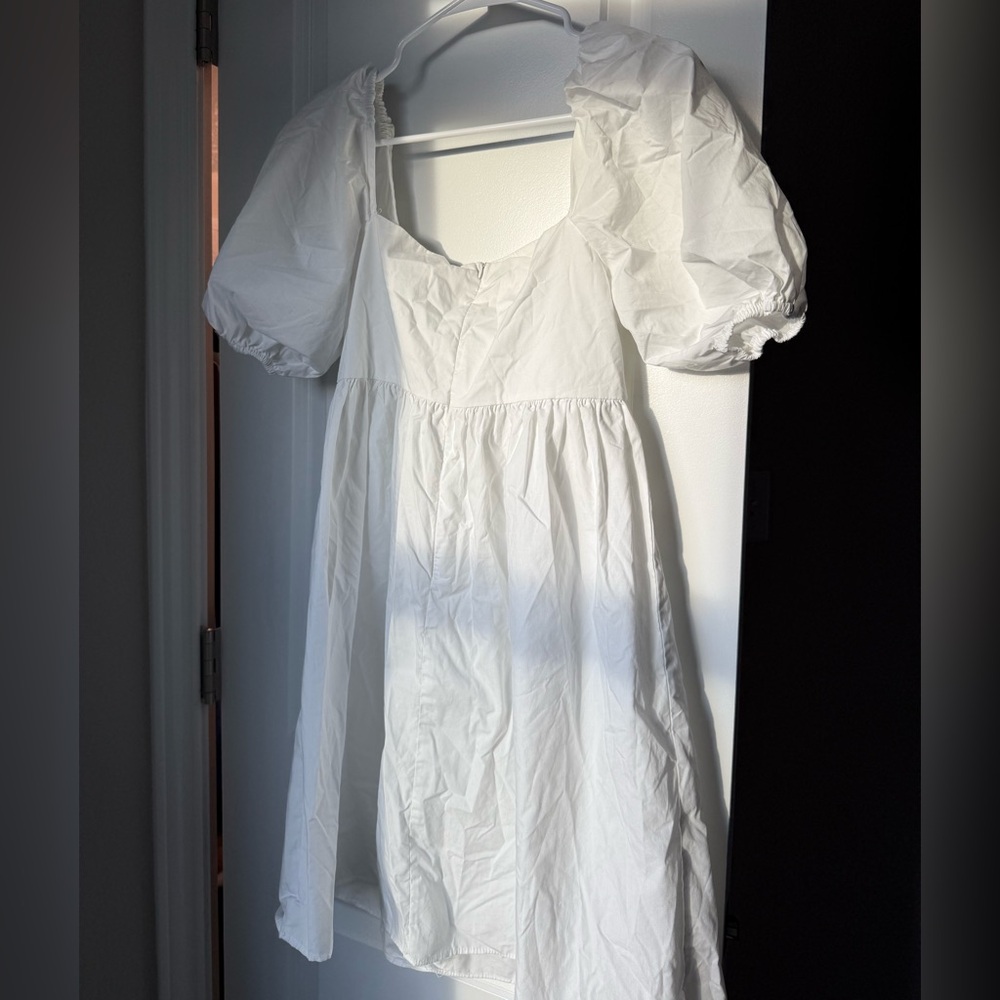 Lea & Viola White Ruffled Blouse - Picture 4 of 5